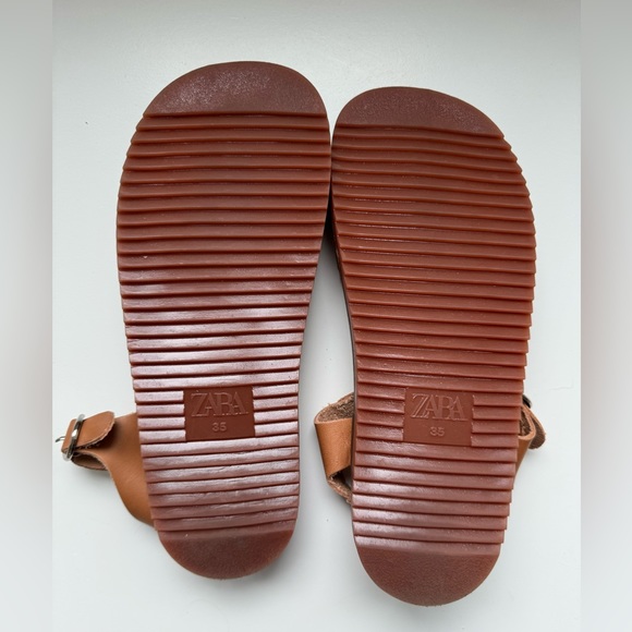 Zara Kids Leather Sandals